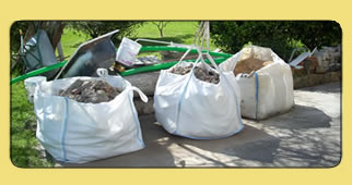 el uso del saco aporta agilidad al proceso de regogida